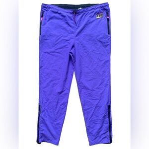 RARE Vintage 80/90’s Nike Aqua Gear Purple Windbreaker Drawstring Sweatpants XL